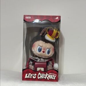Pop Mart Authentic Let's Checkmate King Labubu